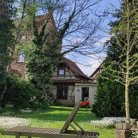 Tatil Evi Au Petit Ruisseau-etage Et Combles-maison Alsacienne 4 Personnes 4 Nuitees Minimum Langensoultzbach