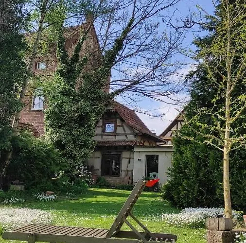 Vakantiehuis Au Petit Ruisseau-etage Et Combles-maison Alsacienne 4 Personnes 4 Nuitees Minimum Langensoultzbach